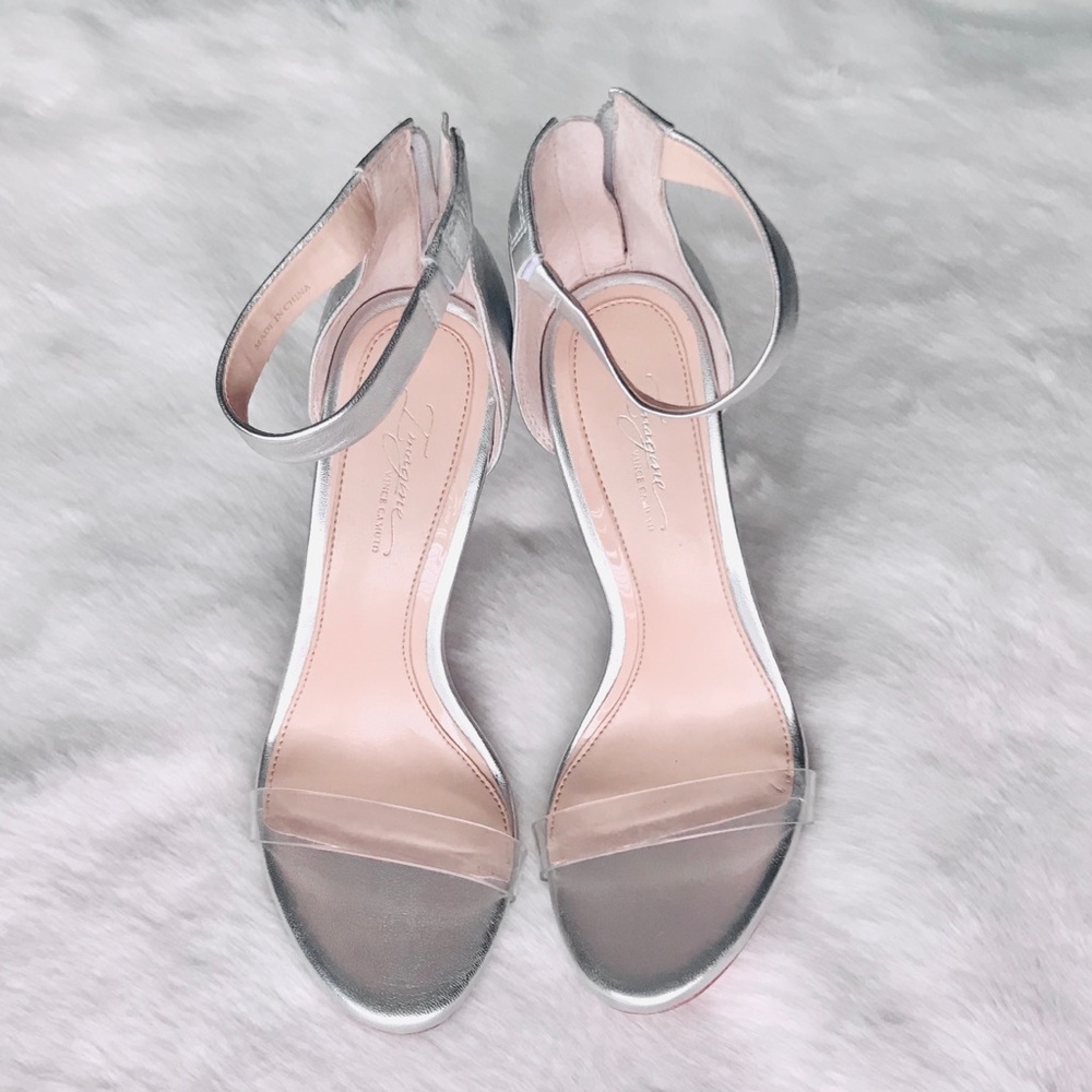 Vince Camuto Silver High Heels • Size: 5.5 - Picture 1 of 6